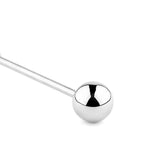 B-Series HeavyFun Jewellery Metal Anal Plug No. 2 · kolík s dlouhou rukojetí