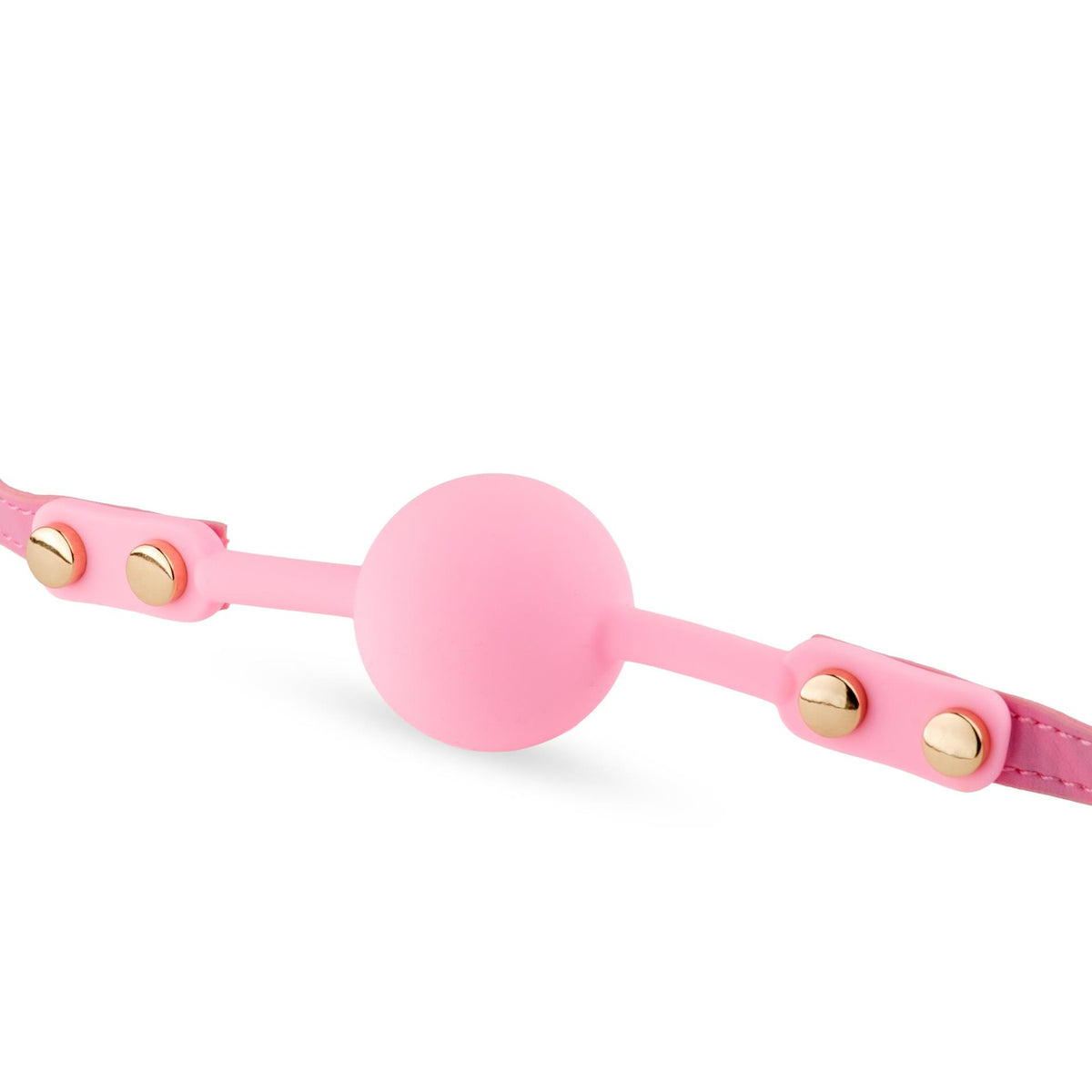 B-Series HeavyFun Ball Gag · roubík se silikonovou kuličkou, růžová