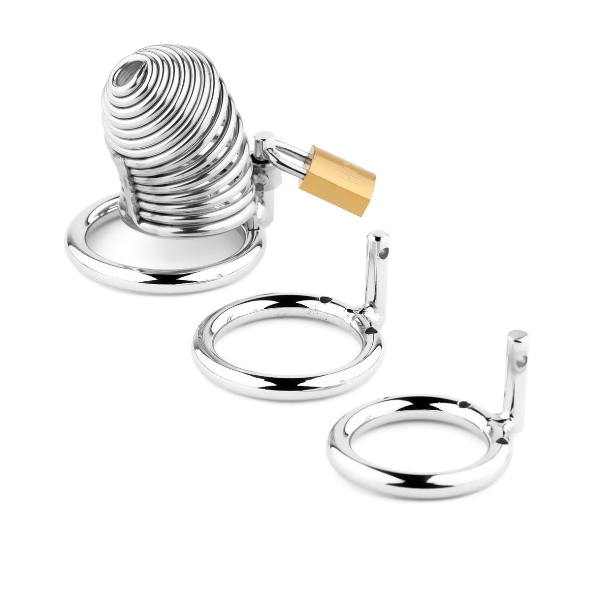 Metal Penis Cock Cage - Short
