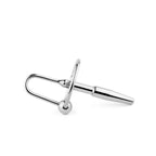 B-Series HeavyFun Metal Penis Plug No. 05 · plný uretrální kolík s úchytem