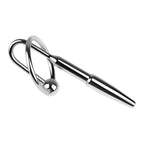 B-Series HeavyFun Metal Penis Plug No. 05 · plný uretrální kolík s úchytem