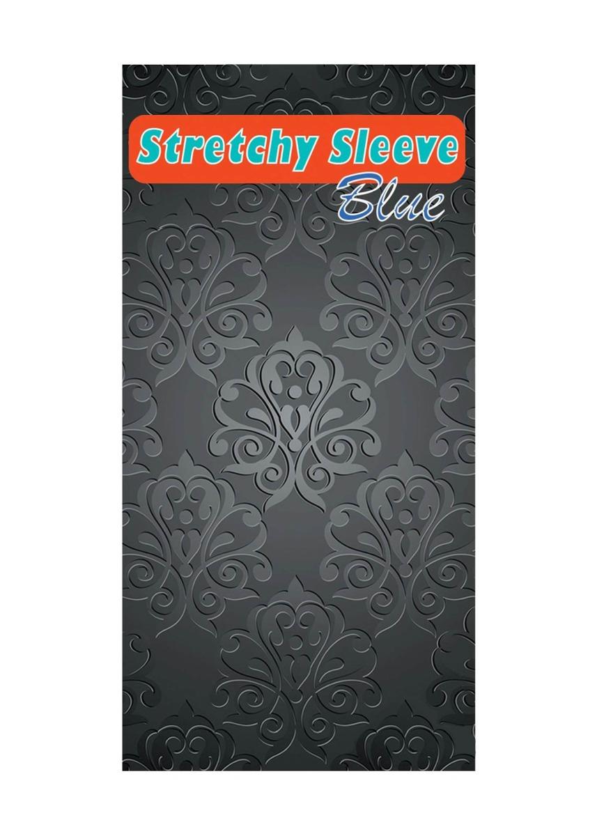 B Series EasyLove Stretchy Sleeve · průchozí návlek na penis · modrý