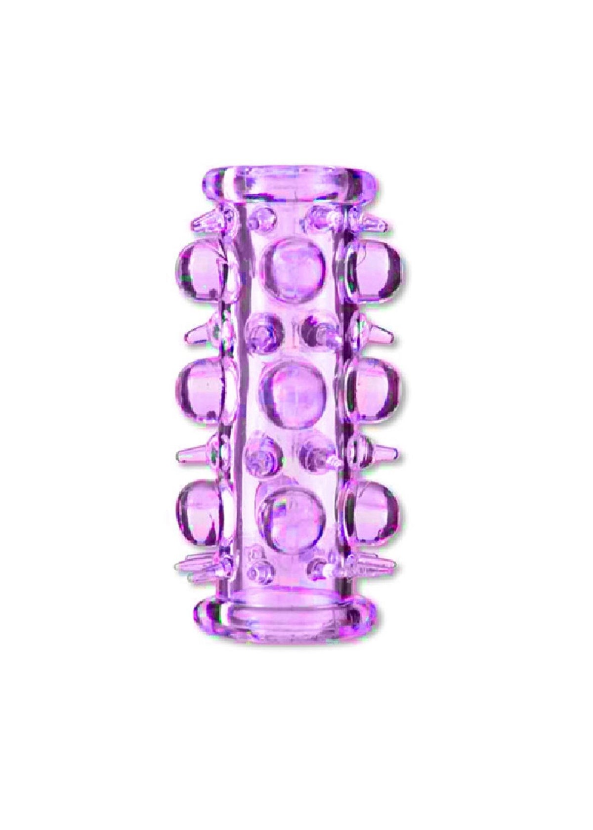 B Series EasyLove Stretchy Sleeve · průchozí návlek na penis · fialový