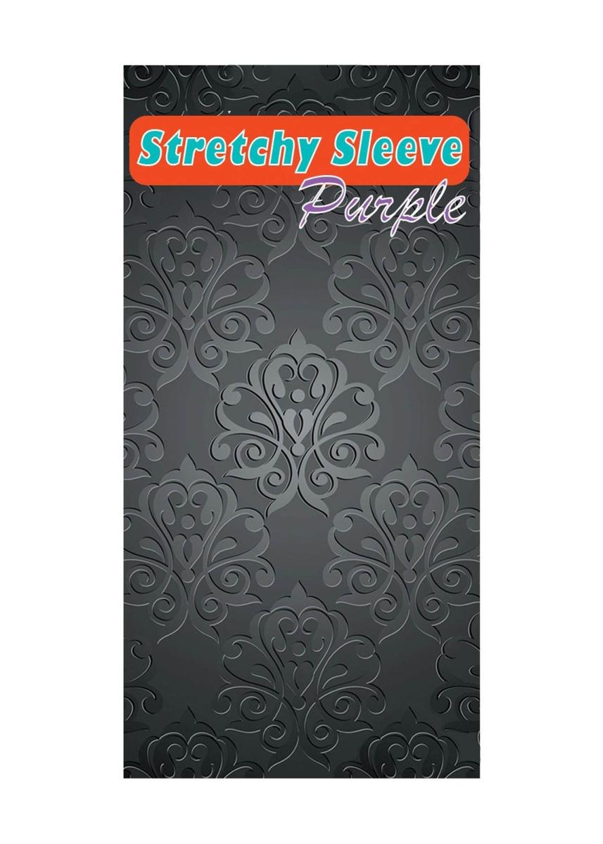 B Series EasyLove Stretchy Sleeve · průchozí návlek na penis · fialový