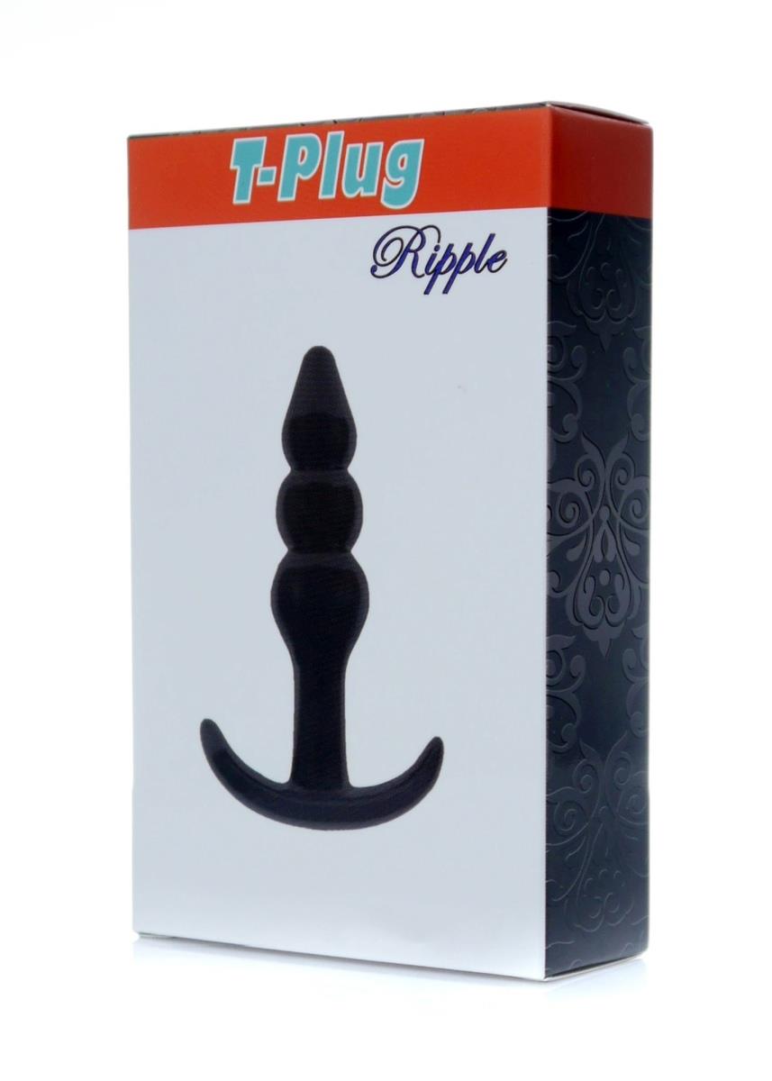 T-Plug Ripple · anální kolík s žebrovaným povrchem