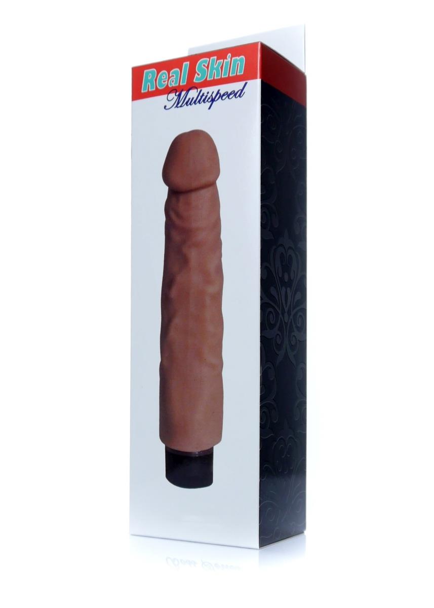 EasyLove Real Skin · realistický vibrátor · tělová, 23 cm