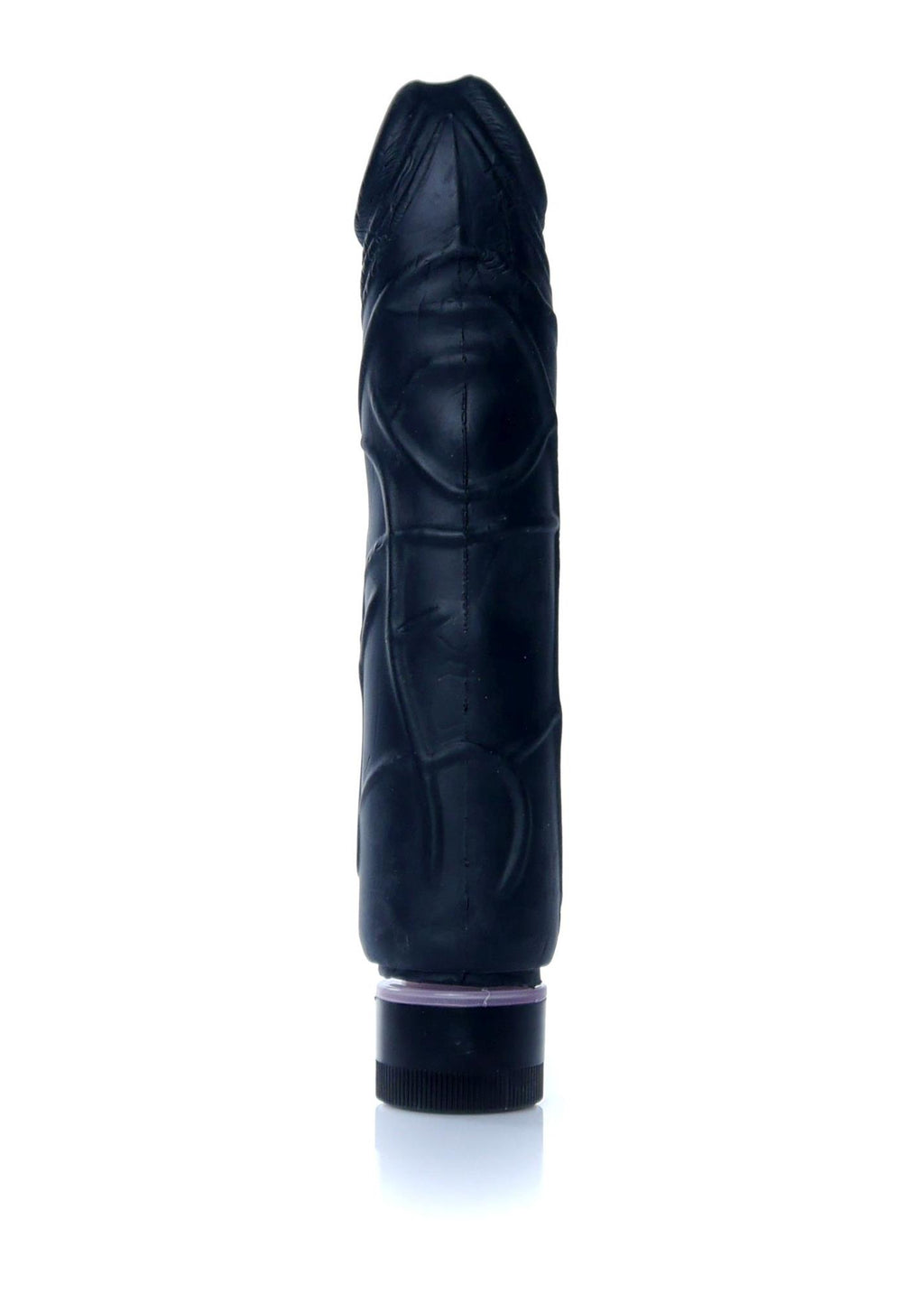 EasyLove Real Skin · realistický vibrátor · černá, 22 cm
