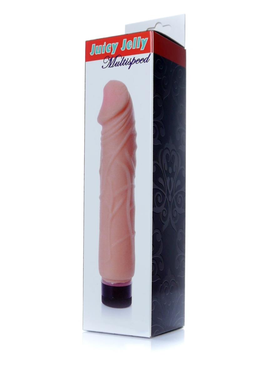 Juicy Jelly Multispeed · realistický vibrátor 22 cm