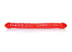 Dildo-Flexible Double Dong - Red