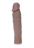 B Series EasyLove Perfect Sleeve Mulatto · prodlužovací návlek na penis · +7 cm