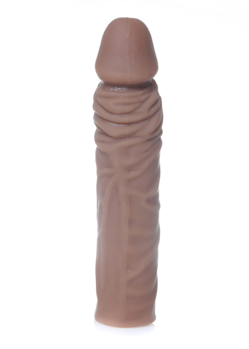 B Series EasyLove Perfect Sleeve Mulatto · prodlužovací návlek na penis · +7 cm
