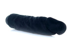 EasyLove Real Skin · realistický vibrátor · černá, 22,5 cm