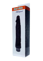 EasyLove Real Skin · realistický vibrátor · černá, 22,5 cm