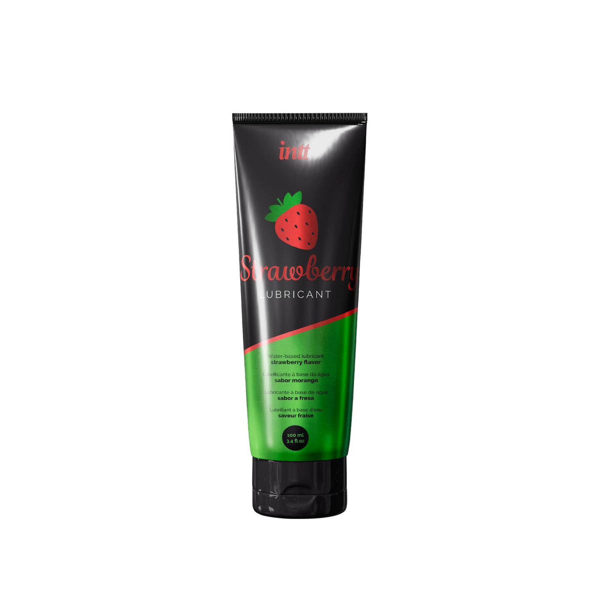 Intt Strawberry Lubricant · ochucený lubrikační gel jahoda 100 ml