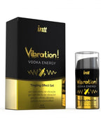 Intt Vibration! Vodka · stimulační gel s hřejivým efektem 15 ml