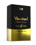 Intt Vibration! Vodka · stimulační gel s hřejivým efektem 15 ml