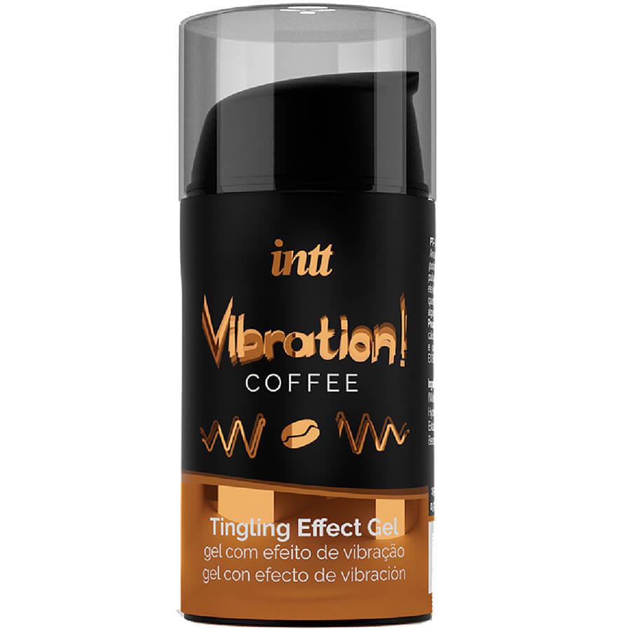 Intt Vibration! Coffee · stimulační gel s kávovou příchutí 15 ml
