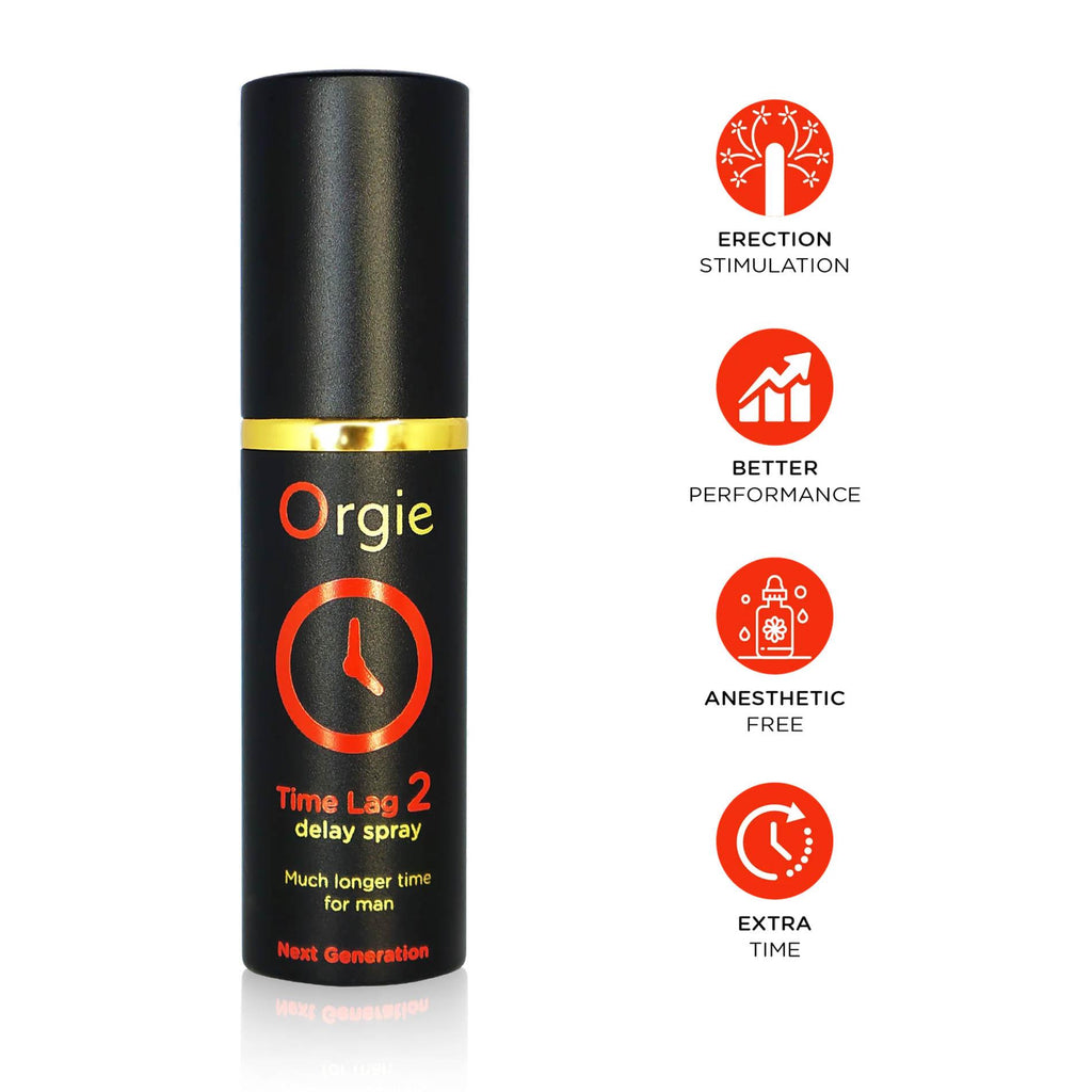 Orgie Time Lag 2 Delay Spray · sprej pro oddálení ejakulace 10 ml