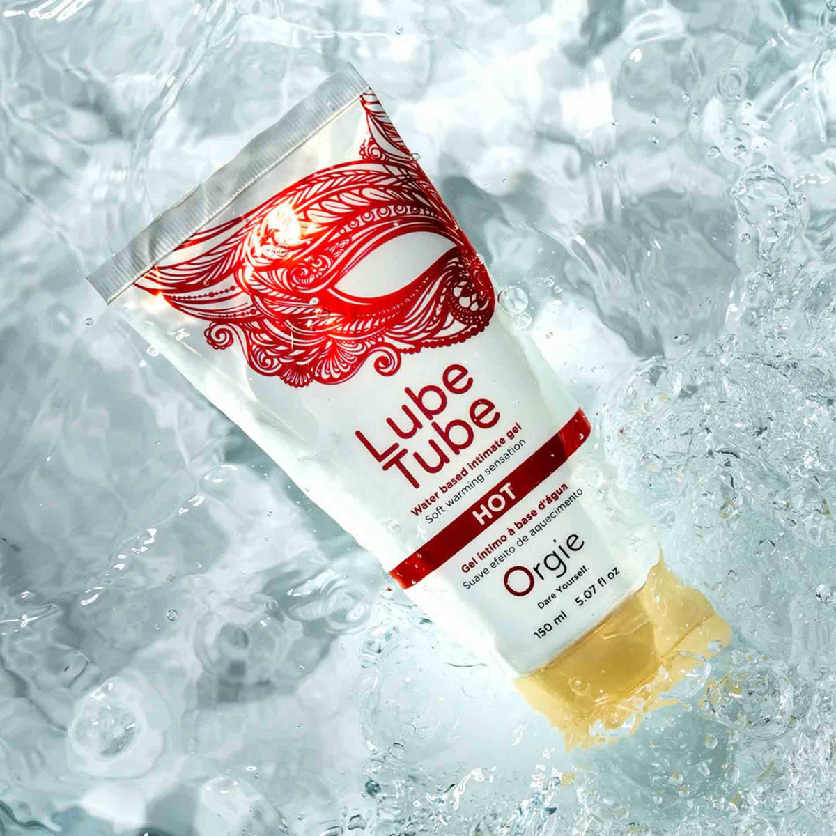 Orgie Lube Tube Hot · hřejivý lubrikační gel, 150 ml