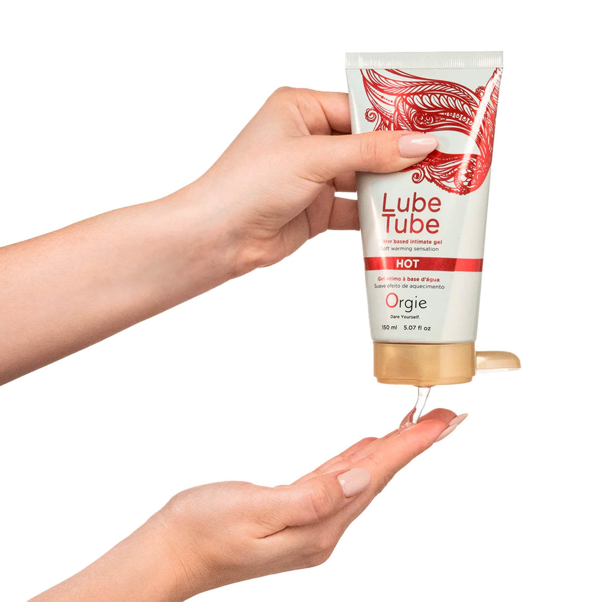 Orgie Lube Tube Hot · hřejivý lubrikační gel, 150 ml