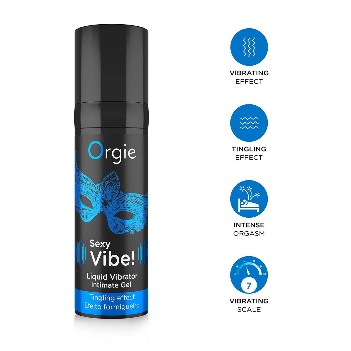 Żel-SEXY VIBE! - LIQUID VIBRATOR - 15 ML