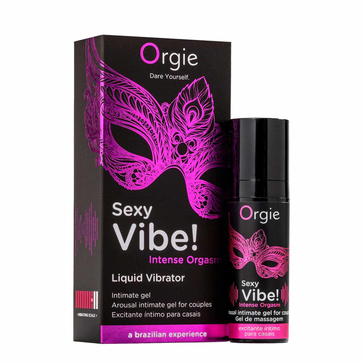 Żel-SEXY VIBE!  INTENSE ORGASM - LIQUID VIBRATOR - 15 ML