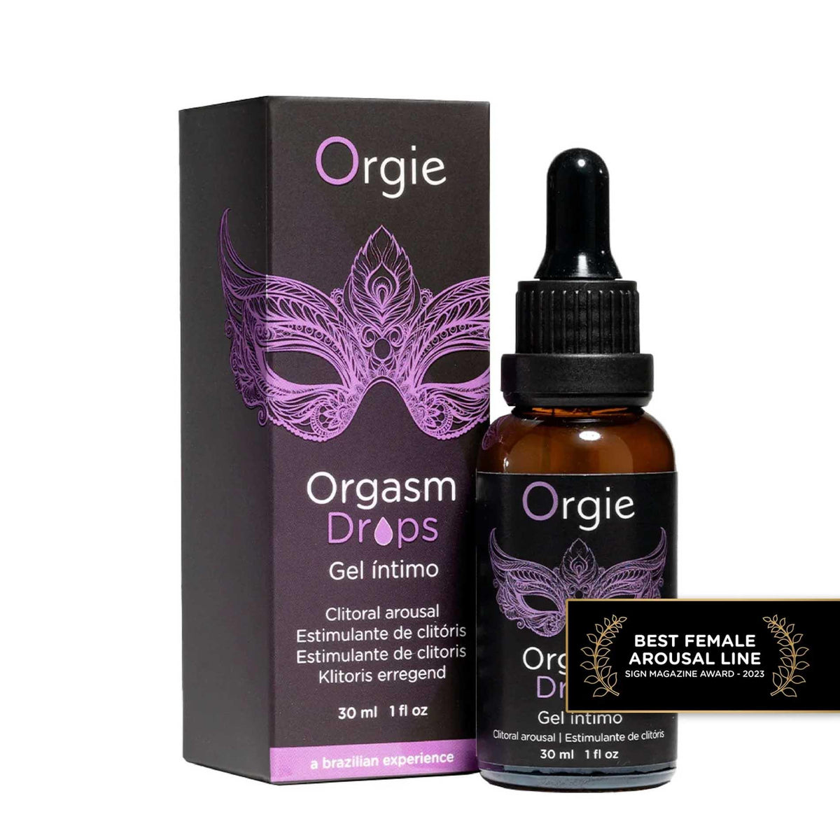 Żel-ORGASM DROPS - CLITORAL AROUSAL - 30ML