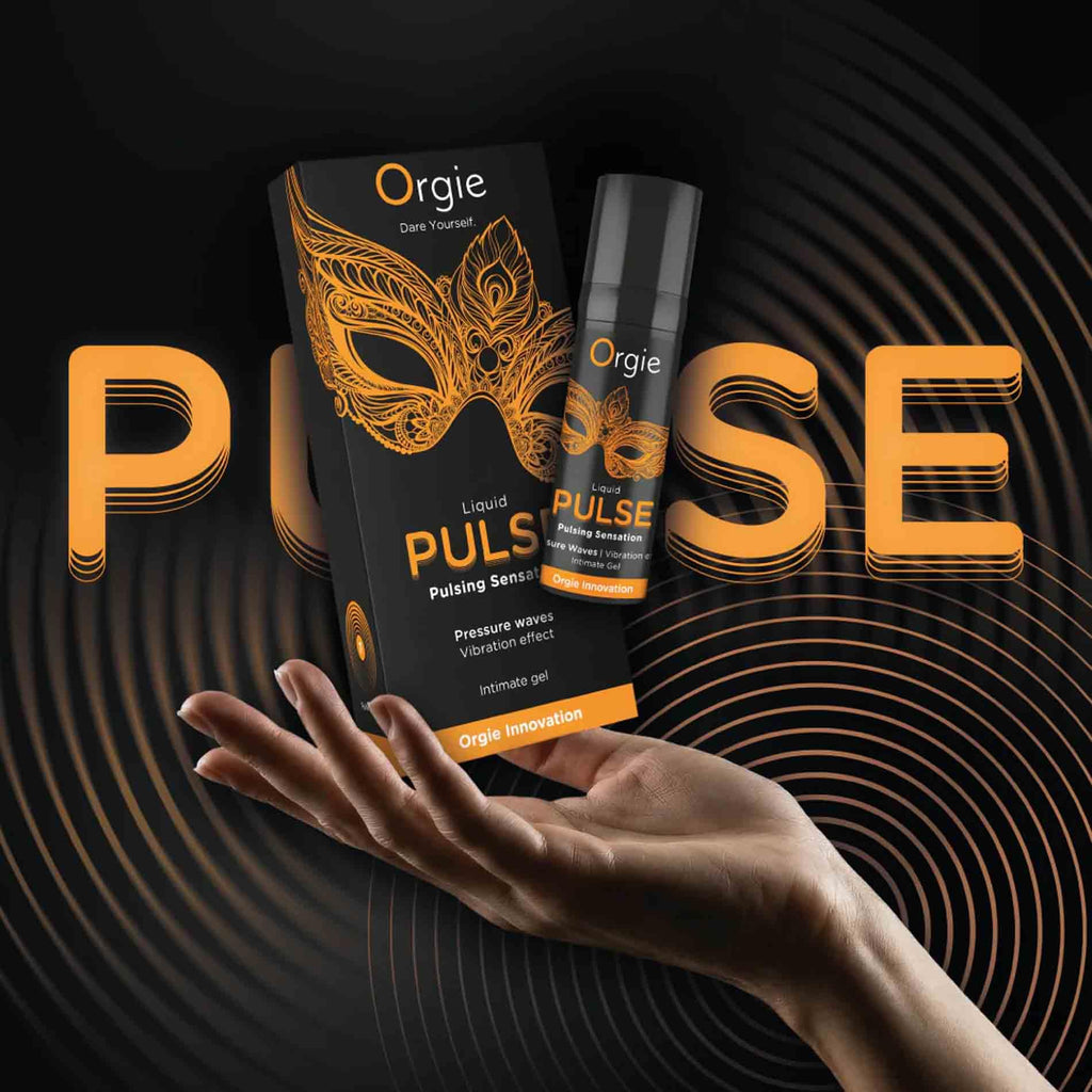 Orgie Liquid Pulse · stimulační gel s pulzujícím efektem 15 ml