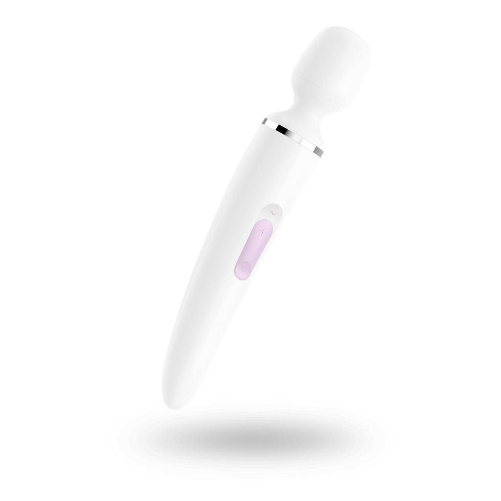 Satisfyer Wand-er Woman · masážní hlavice, bílá