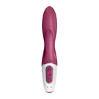 Satisfyer Heated Affair · hřejivý vibrátor na bod G s aplikací