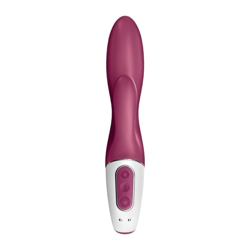 Satisfyer Heated Affair · hřejivý vibrátor na bod G s aplikací