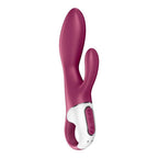 Satisfyer Heated Affair · hřejivý vibrátor na bod G s aplikací