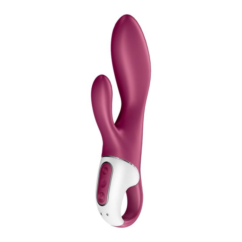 Satisfyer Heated Affair · hřejivý vibrátor na bod G s aplikací