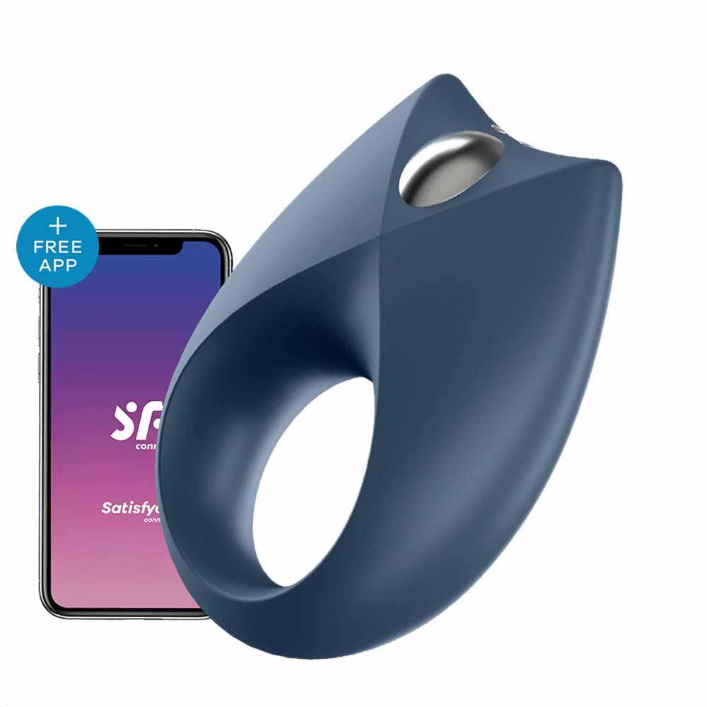 Satisfyer Royal One · vibrační erekční kroužek se stimulátorem klitorisu