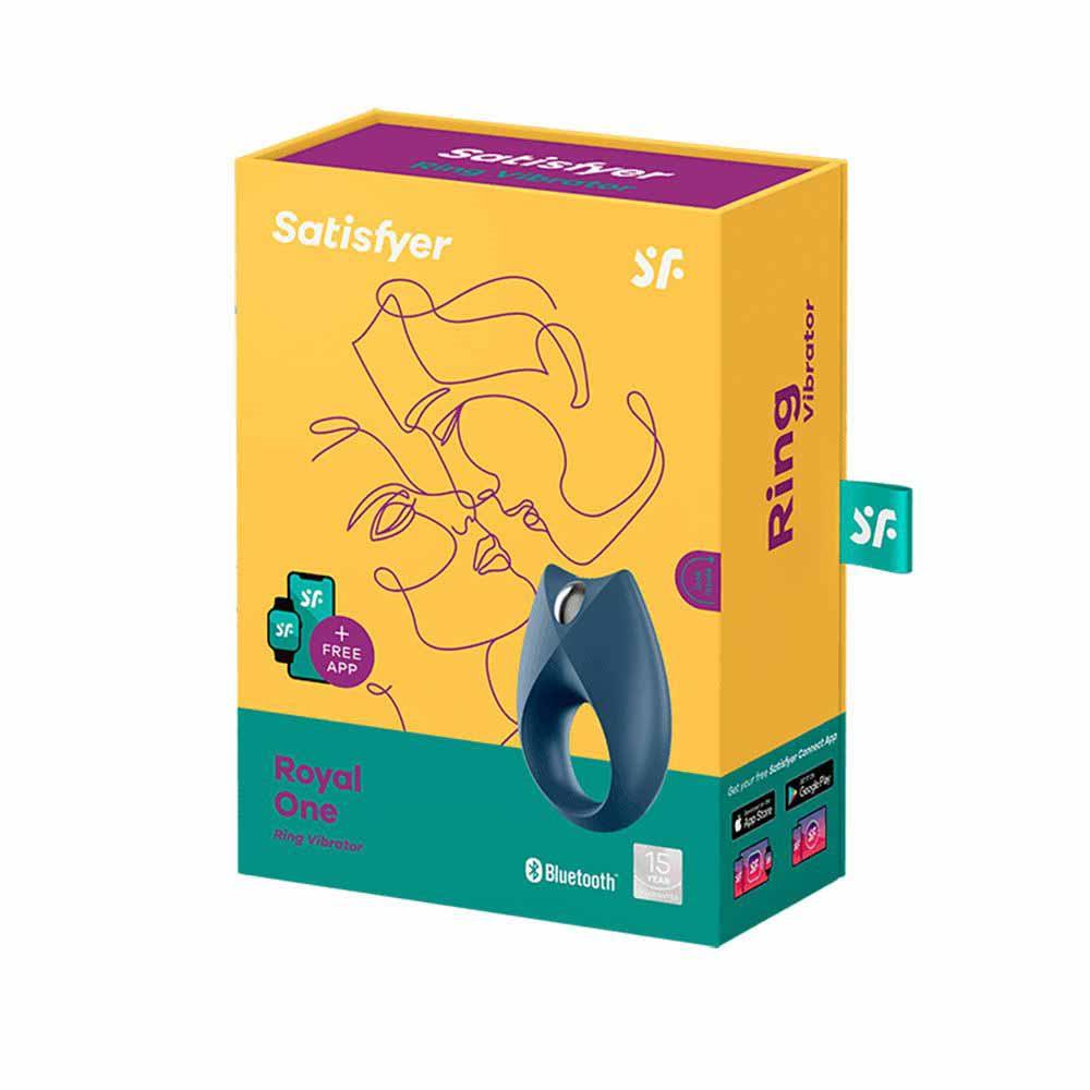 Satisfyer Royal One · vibrační erekční kroužek se stimulátorem klitorisu