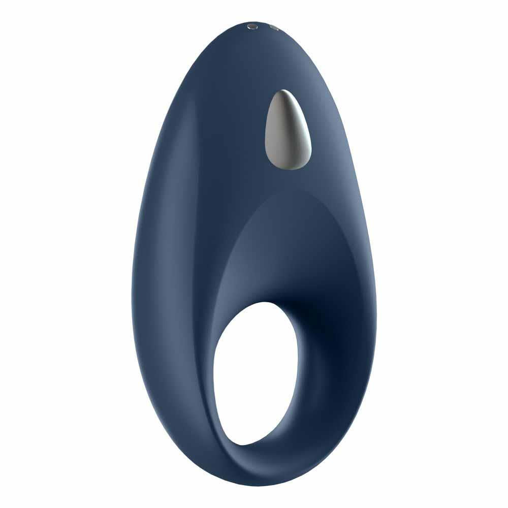 Satisfyer Mighty One Black · vibrační erekční kroužek pro páry