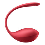Satisfyer Shiny Petal · nositelný vibrátor s dálkovým ovladačem, červená