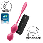 Satisfyer Love Birds 2 · vibrační venušiny kuličky s dálkovým ovladačem