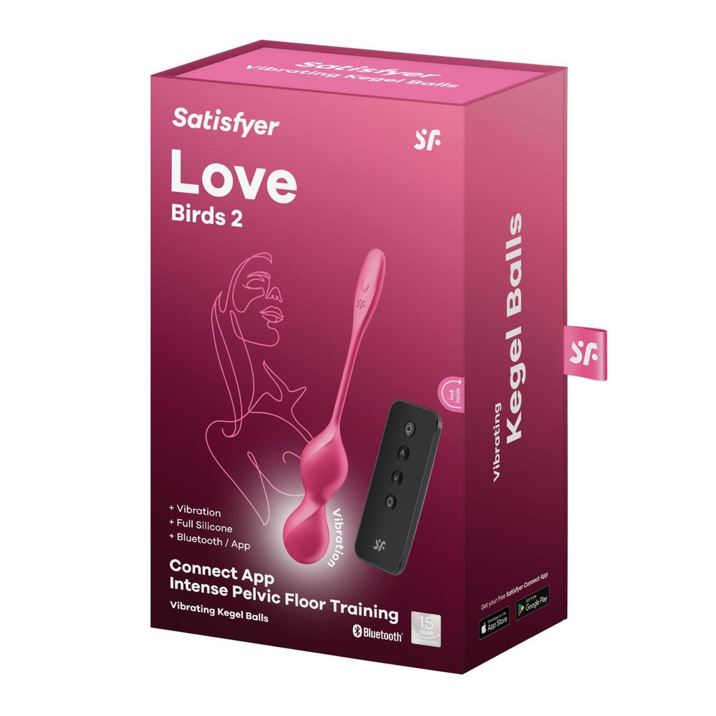 Satisfyer Love Birds 2 · vibrační venušiny kuličky s dálkovým ovladačem
