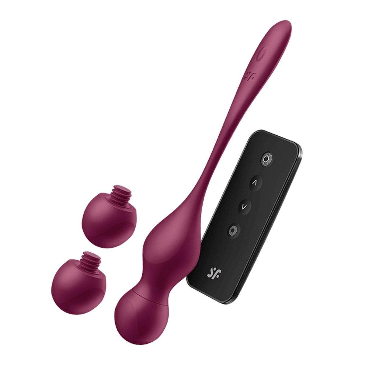 Satisfyer Love Birds Vary · vibrační venušiny kuličky se třemi závažími