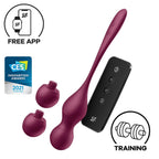 Satisfyer Love Birds Vary · vibrační venušiny kuličky se třemi závažími