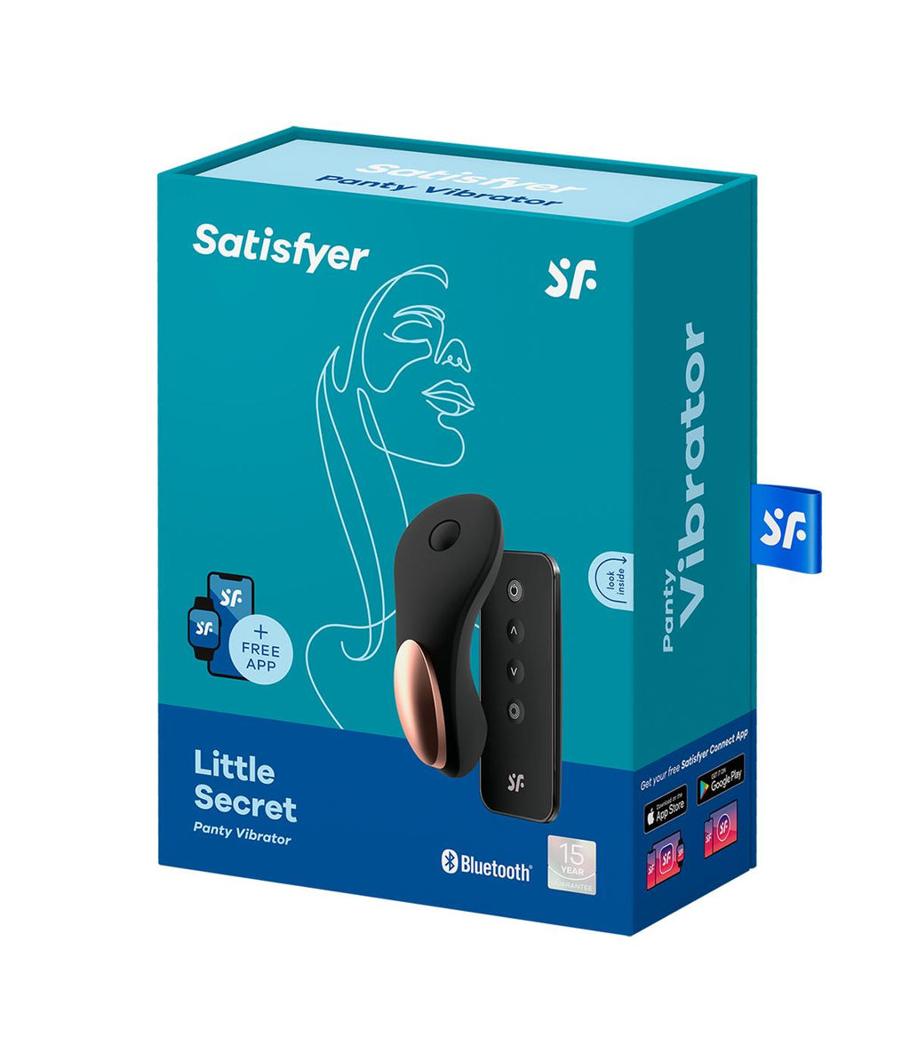 Satisfyer Little Secret · vibrátor do kalhotek s ovládáním přes aplikaci