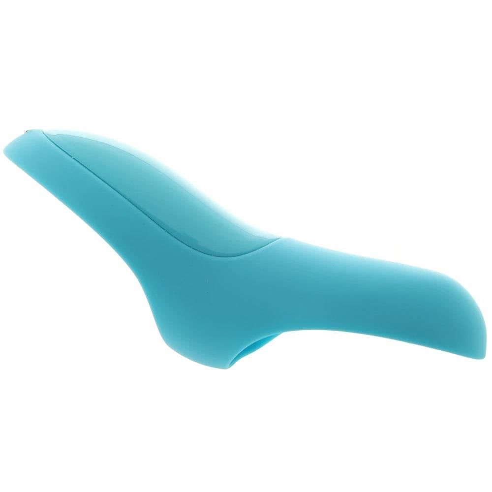 Satisfyer Teaser · vibrátor na prst, světle modrá
