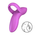 Satisfyer Bold Lover · vibrátor na prst, tmavě růžová