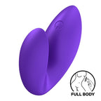 Satisfyer Love Riot · vibrátor na prst · fialová