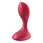 Satisfyer Backdoor Lover · anální vibrační kolík · červená