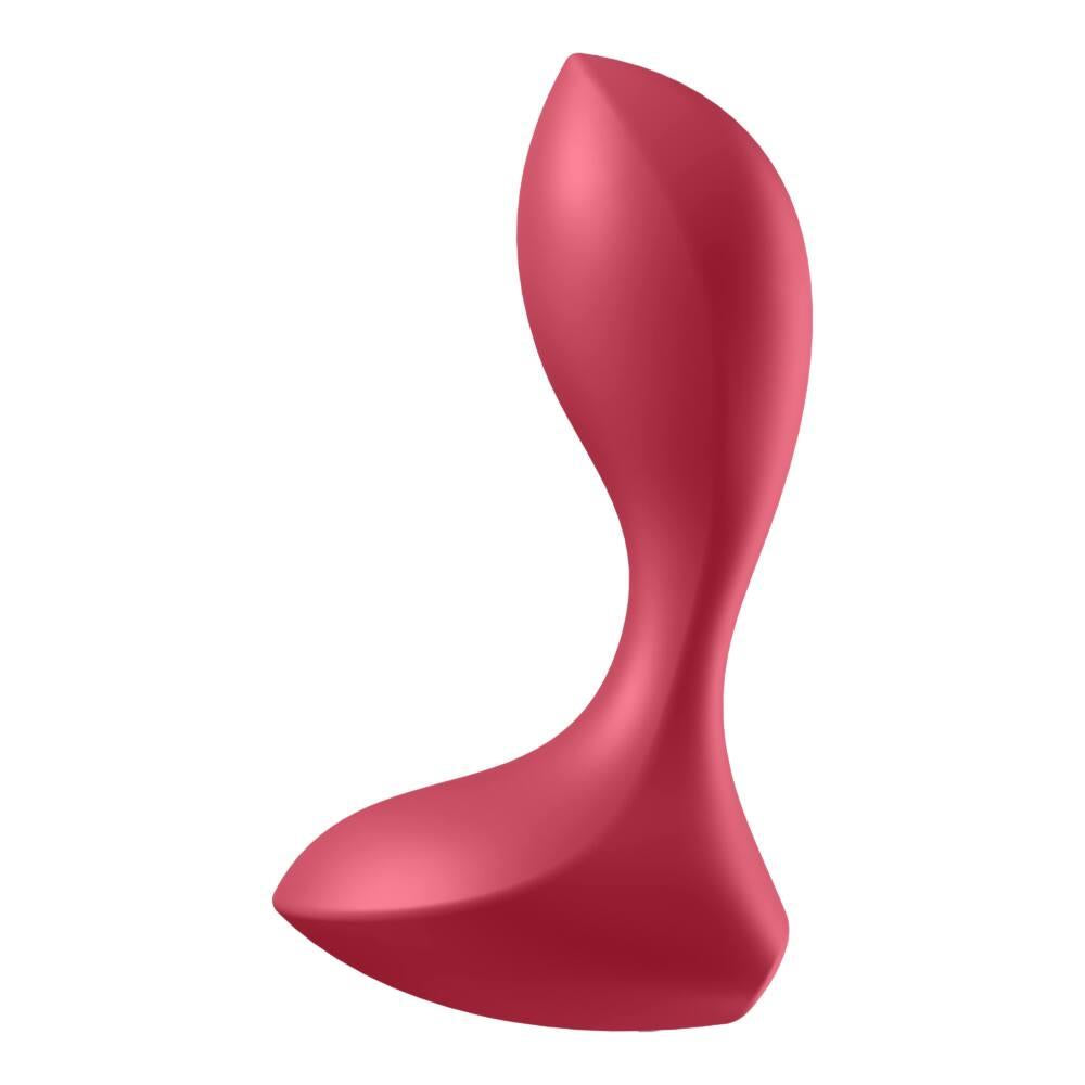 Satisfyer Backdoor Lover · anální vibrační kolík · červená