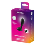 Satisfyer Backdoor Lover · anální vibrační kolík · černá