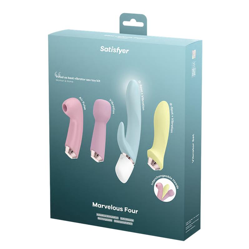 Marvelous Four Air pulse + Vibrator set