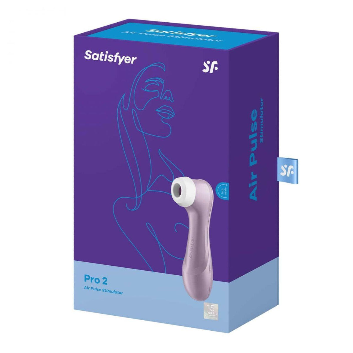 Satisfyer Pro 2 · tlakový stimulátor klitorisu · fialová